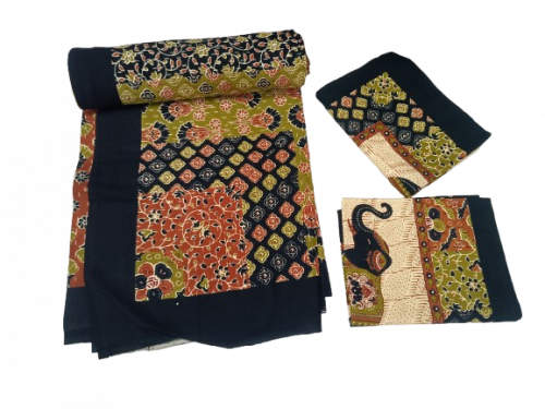 BEDSHEET JAIPUR PRINTED 90X108 2 PILLOW COVER