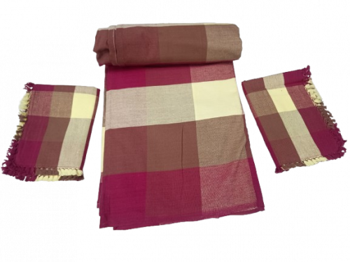 BEDSHEET PLAIN 90X108 2PILLOW COVER