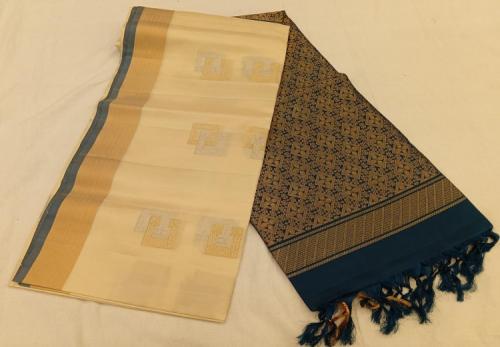 SOFT SILK SAREE WITH BLOUSE