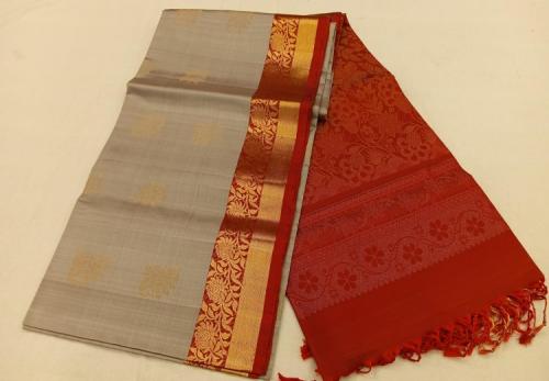 SOFT SILK SAREE WITH BLOUSE