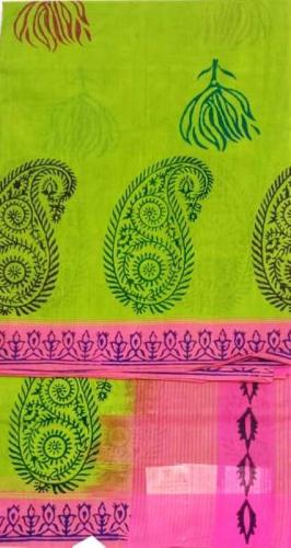 SALEM BLOCK PRINT COTTON SAREES