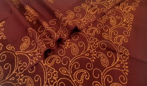 PL COTTON SAREES WITH WAX DOT PRINT DESIGNS