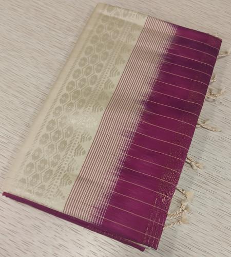 SOFT SILK SAREE WITH BLOUSE