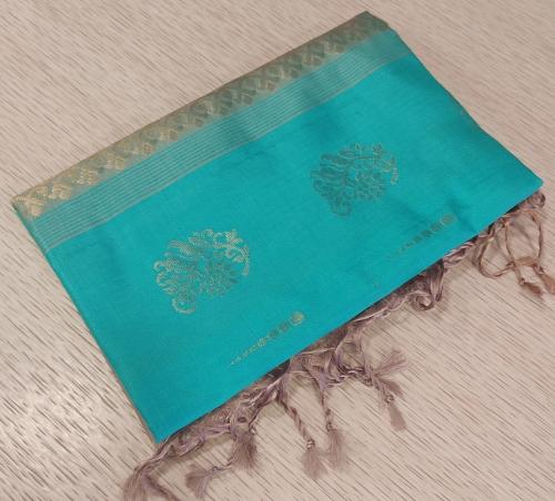 SOFT SILK SAREE WITH BLOUSE