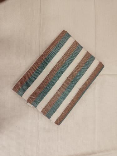 BEDSHEET STRIPE 72X100 2 PILLOW COVER
