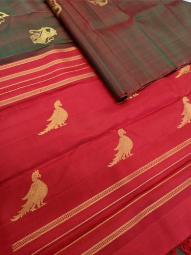 SAREES KPM SILK WITH BLOUSE