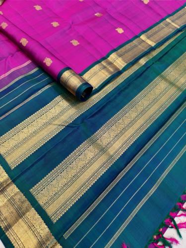 SAREES KPM SILK WITH BLOUSE