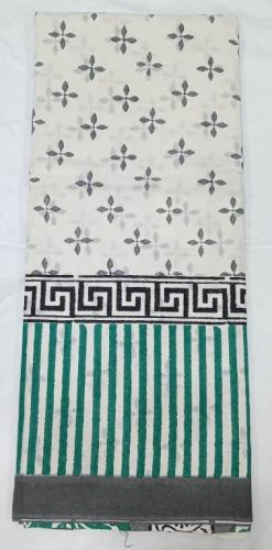 Pedalloom Block Printed Cotton Sarees