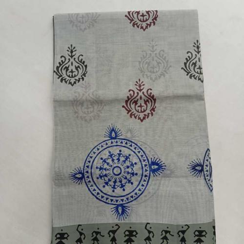 SALEM BLOCK PRINT COTTON SAREES