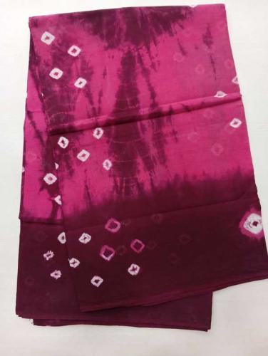 PL COTTON SAREES WITH WAX DOT PRINT DESIGNS