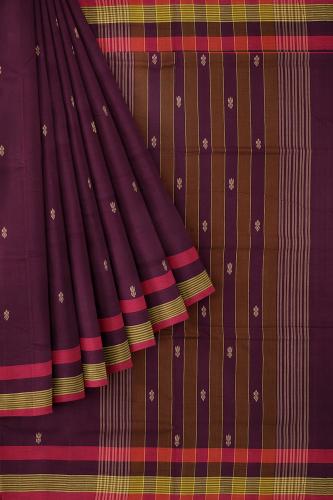 ARUPPUKOTTAI 60S COTTON SAREES WITH BLOUSE