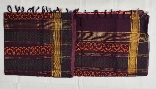 Manamedu Block Printed Sarees With Blouse