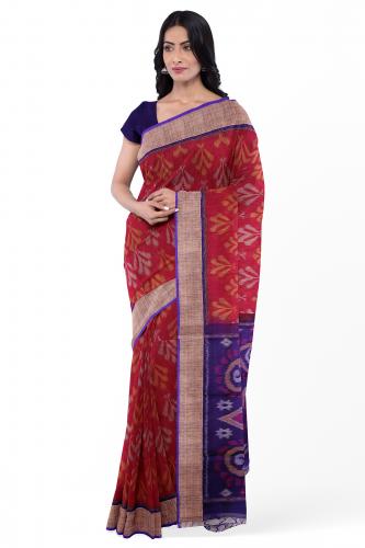 Chinnalapatti Tie&Dye Silk Cotton Saree