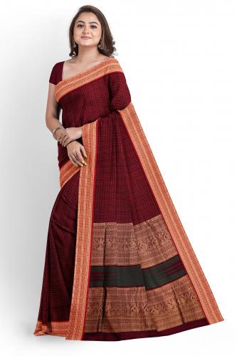 PMK 1000 BUTTA SILK COT. SAREES
