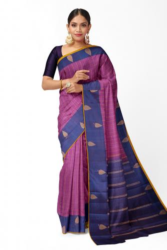 SAREES KPM SILK WITH BLOUSE A