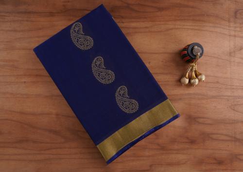 COIMBATORE KORA COTTON SAREE 6.20 MTS
