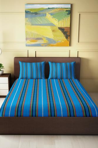 EXPORT BEDSHEET+2 PILLOW COVER 150X230 CM