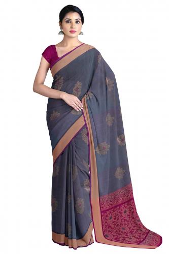 COIMBATORE KORA COTTON SAREE 6.20 MTS