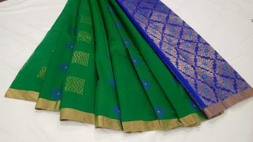 COIMBATORE KORA COTTON SAREE 6.20 MTS