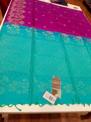 SOFT SILK SAREE WITH BLOUSE