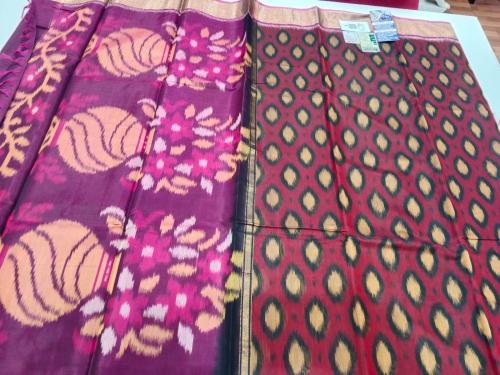 COTTON X KORA SILK TIE & DYE SAREES CHINNLAPATTI