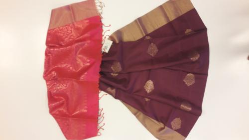 SOFT SILK SAREE WITH BLOUSE