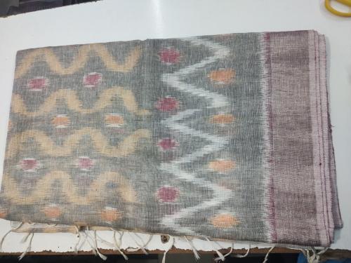 POWERLOOM LINEN SALEM SAREE WITH BLOUSE