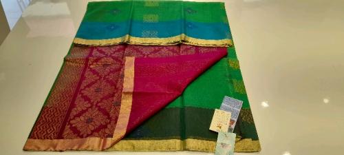 COIMBATORE KORA COTTON SAREE 6.20 MTS