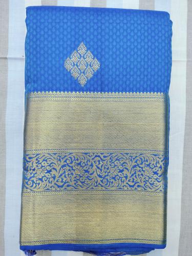 ARNI SILK HALF FINE ZARI SAREE WITH BLOUSE