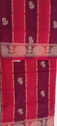 80S X 80S PMK COT.SAREES WITH BLOUSE