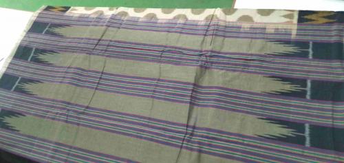 COTTON SAREES MADURAI OUTSTANDING IKAT TIE AND DYEi