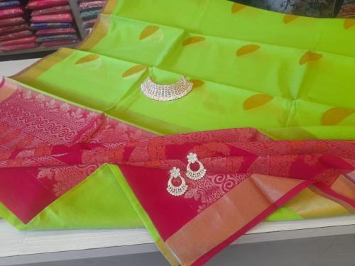 COIMBATORE KORA COTTON SAREE 6.20 MTS