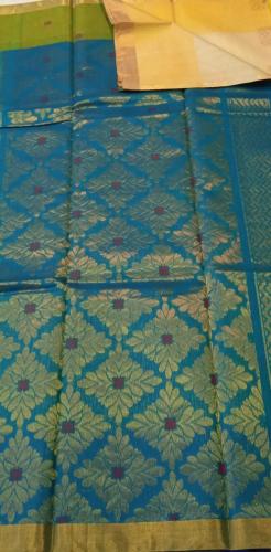 COIMBATORE KORA COTTON SAREE 6.20 MTS