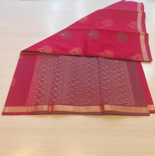 COIMBATORE KORA COTTON SAREE 6.20 MTS