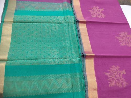 COIMBATORE KORA COTTON SAREE 6.20 MTS