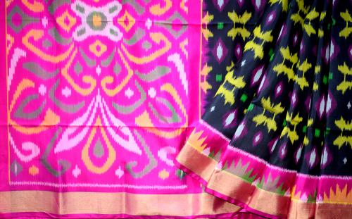 PALANI TIE & DYE SOFT SILK SAREE