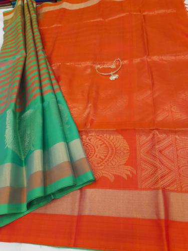 SOFT SILK SAREE WITH BLOUSE