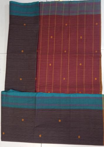 ARUPPUKOTTAI 60S COTTON SAREES WITH BLOUSE