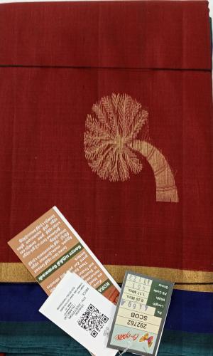 COIMBATORE KORA COTTON SAREE 6.20 MTS