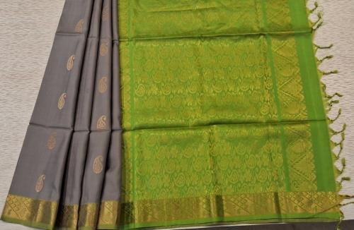 SOFT SILK SAREE WITH BLOUSE