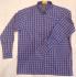 PL COTTON STRIPE CHECK SHIRTS 44 FS