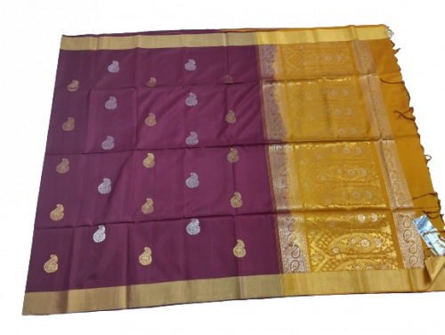 SOFT SILK SAREE WITH BLOUSE