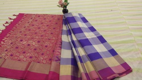 SOFT SILK SAREE WITH BLOUSE