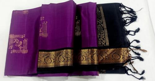 SOFT SILK SAREE WITH BLOUSE