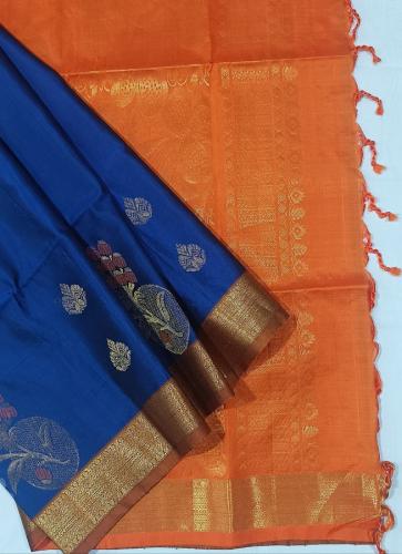 SOFT SILK SAREE WITH BLOUSE