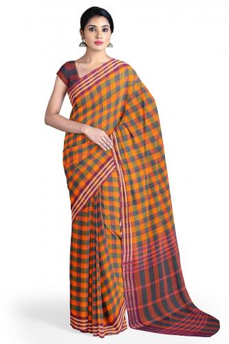 MANAMEDU COTTON SAREES WITH BLOUSE