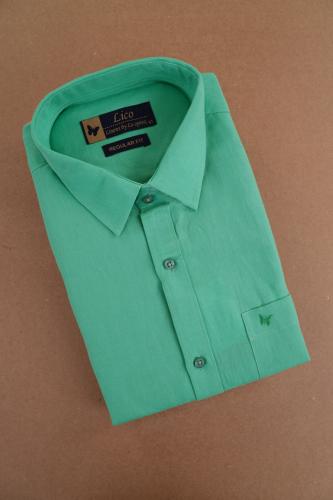 PL COTTON XLINEN DYED READYMADE SHIRT 38 HS