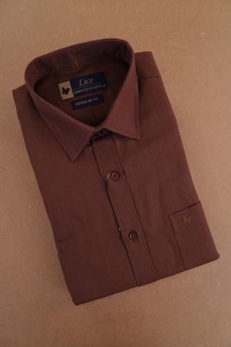 PL COTTON XLINEN DYED READYMADE SHIRT 38 HS