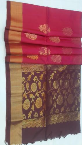 SOFT SILK SAREE WITH BLOUSE