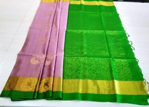 SOFT SILK SAREE WITH BLOUSE